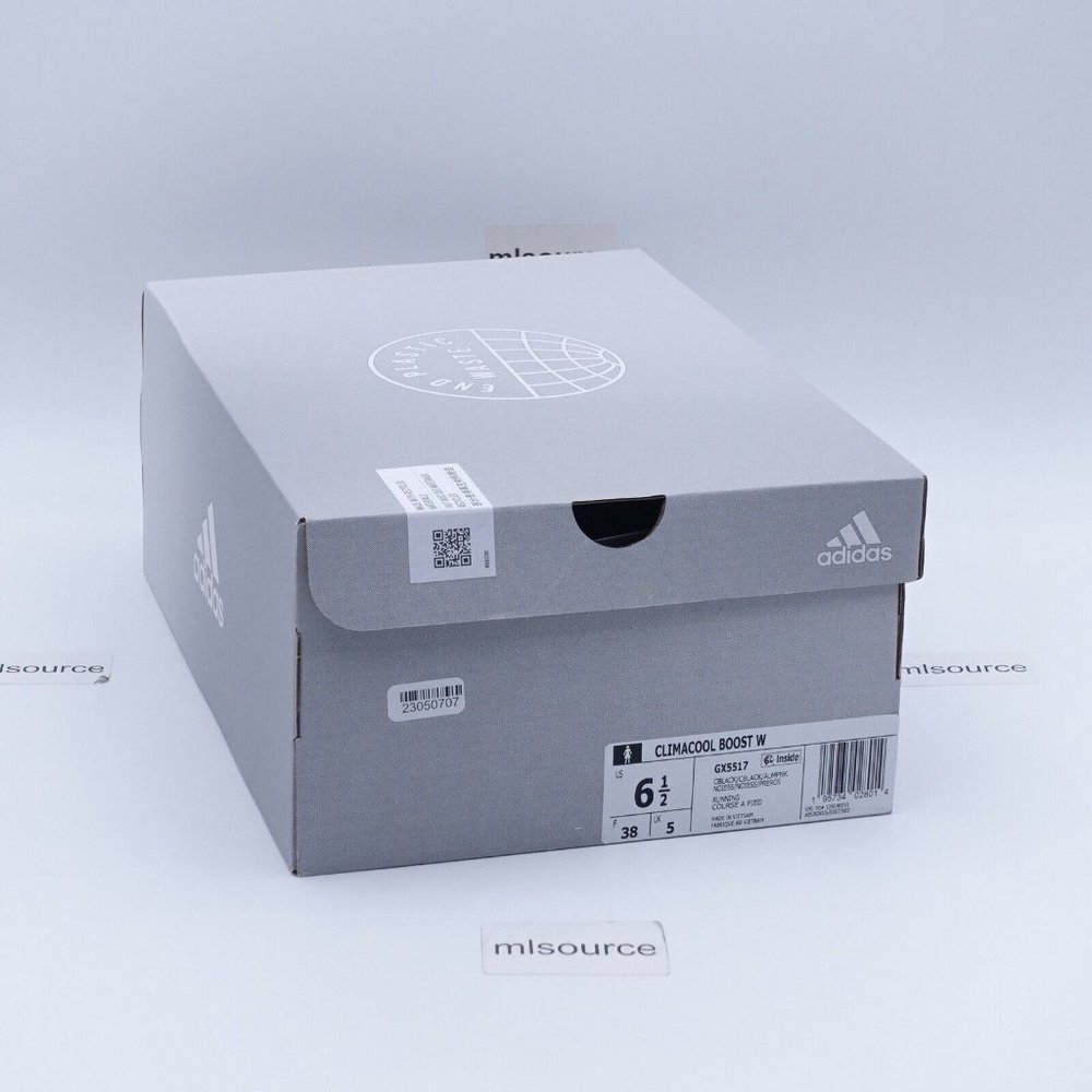 NEW adidas Climacool BOOST Shoes GX5517 Core Black/Almost Pink - Picture 9 of 16